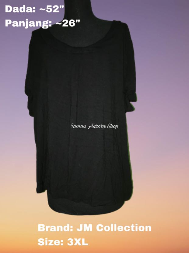 Bundle] JM Collection Shirt Short Sleeve Size 52, Women's Fashion, Muslimah  Fashion, Tops on Carousell