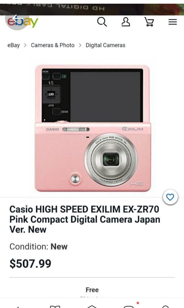 新商品CASIO デジタルカメラ EXILIM EXZR70 EX-ZR70YW イエ 「自分撮り