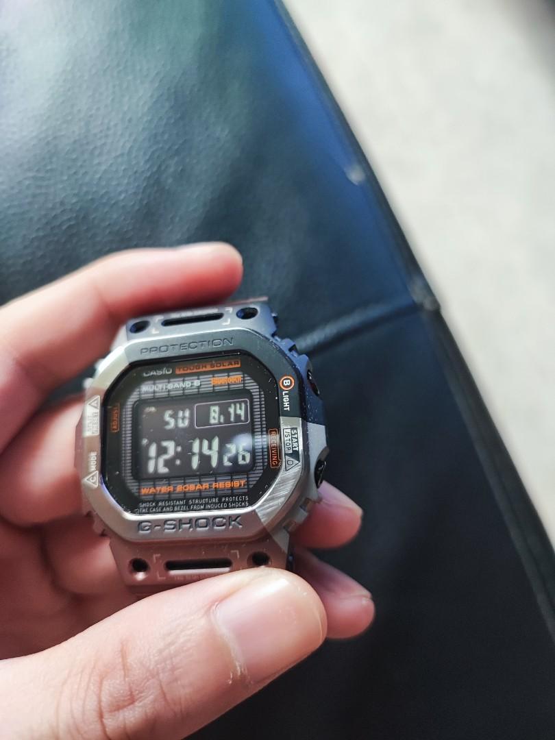 Casio G-Shock Titanium GMW-B5000 GMW-B5000TVB 藍牙Virtual Armour