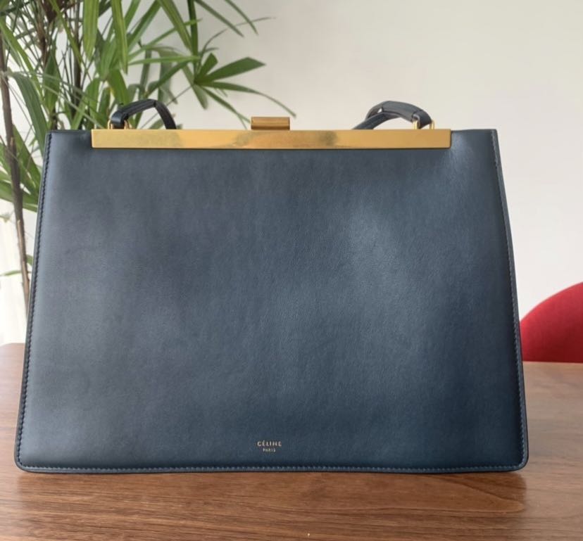 Celine soft medium clasp bag online