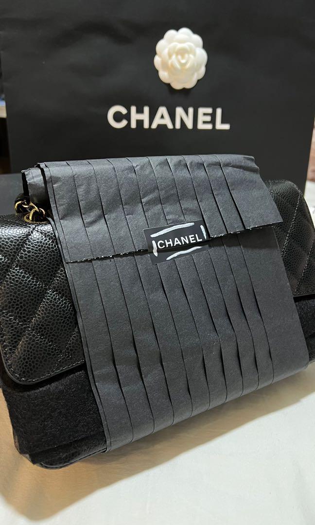 NIB 20C Chanel Purple Tweed Rectangular Classic Mini Flap Bag