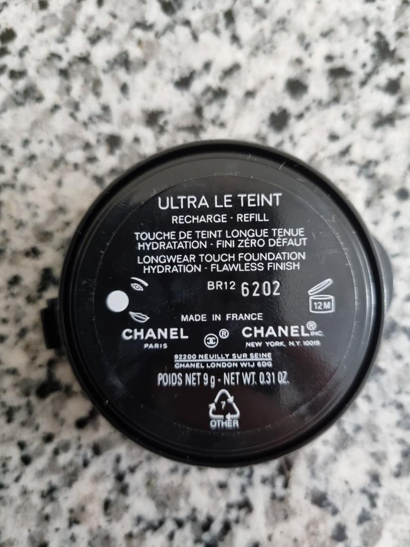 Chanel ultra le teint cushion foundation refill in br12, Beauty