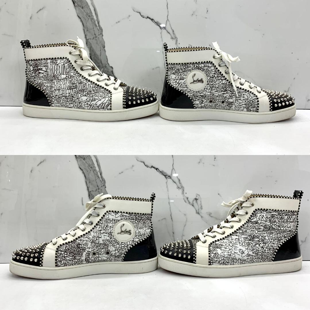 Christian louboutin graffiti sneakers top