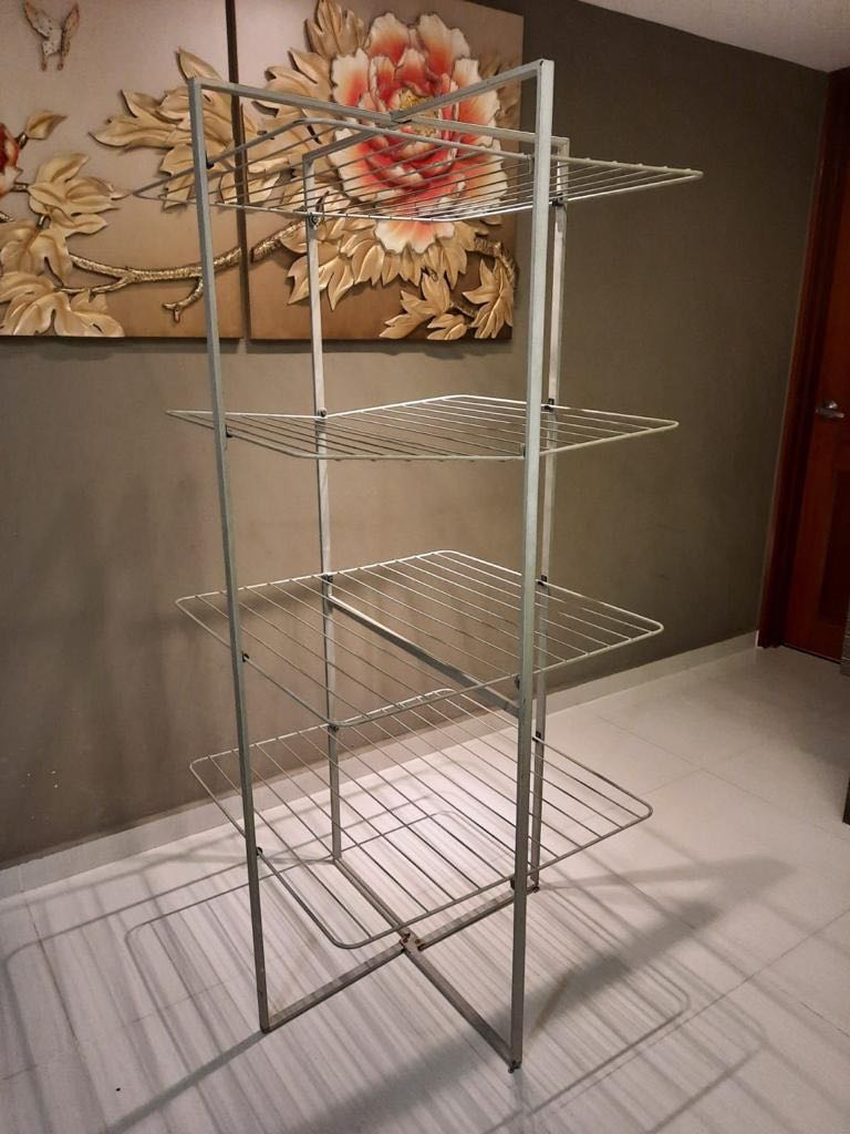 Cloth drying rack, Furniture & Home Living, Bathroom & Kitchen Fixtures ...