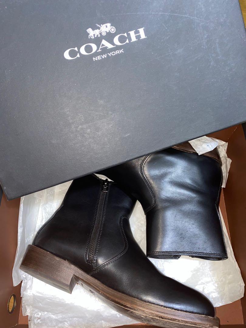 Coach new york boots clearance