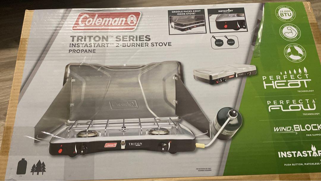 Coleman Triton Series 2 burner stove, Sports Equipment, Hiking