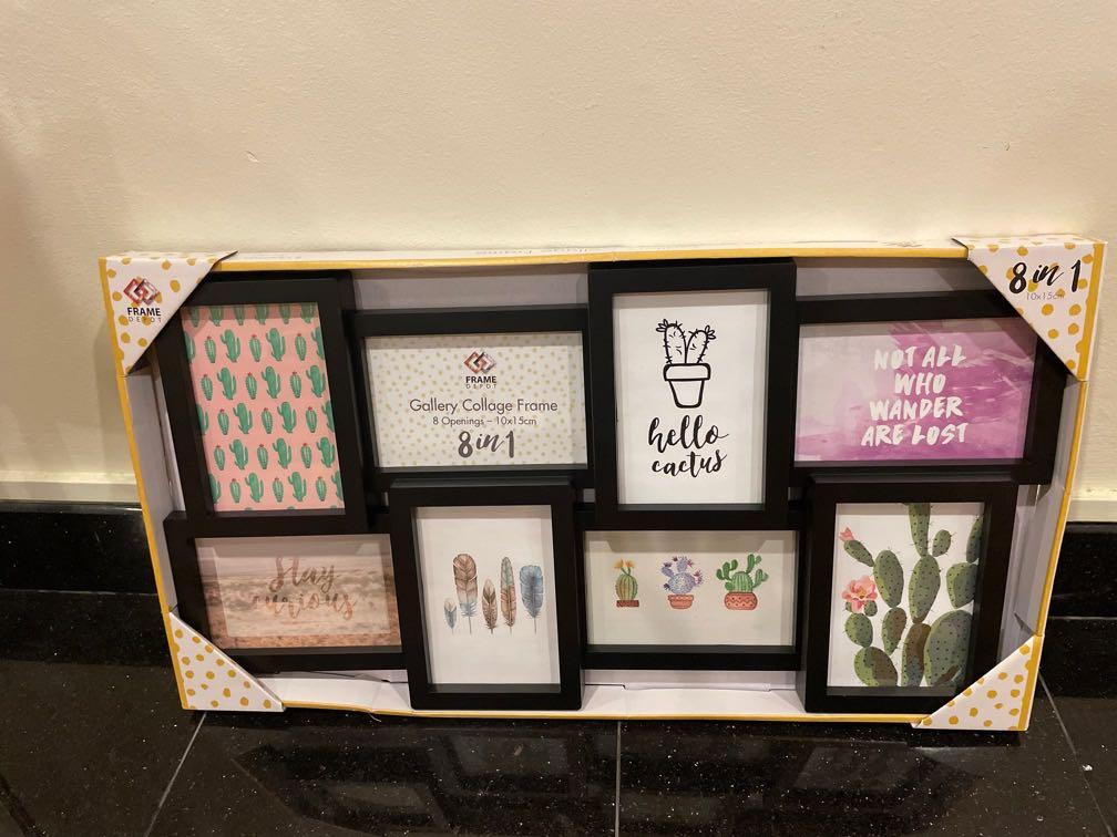 Collage Frame - 8 in 1, Furniture & Home Living, Home Decor, Frames ...