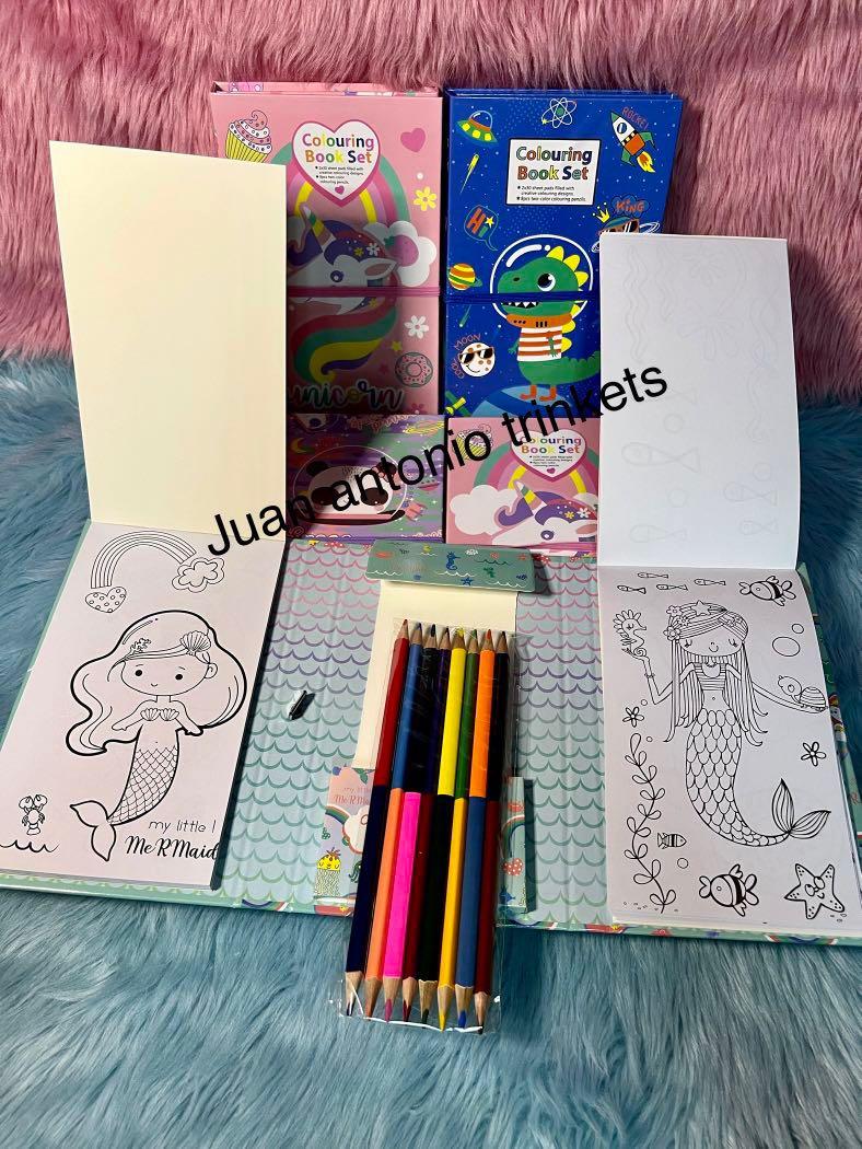 Coloring Book Set, Hobbies & Toys, Stationary & Craft, Other Stationery