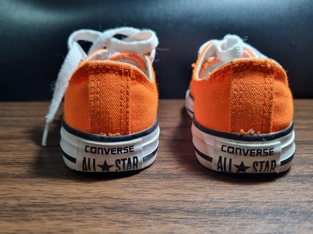 Orange converse for kids top