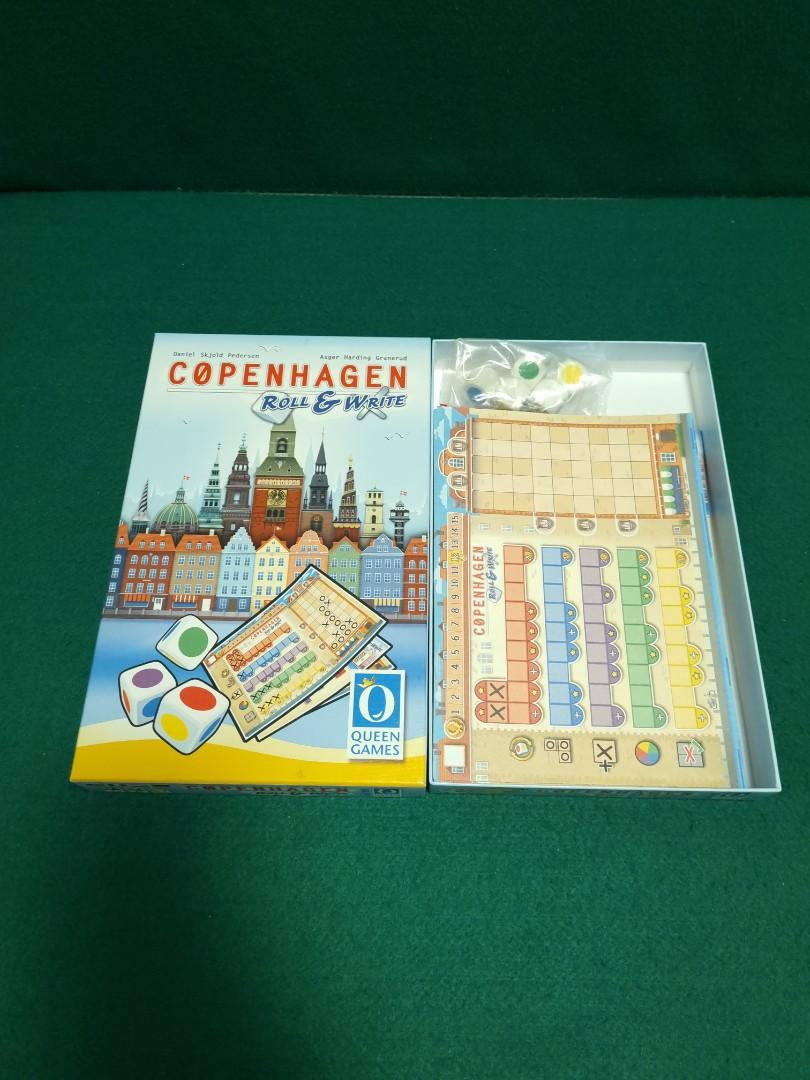 Copenhagen Roll & Write, Hobbies & Toys, Toys & Games on Carousell