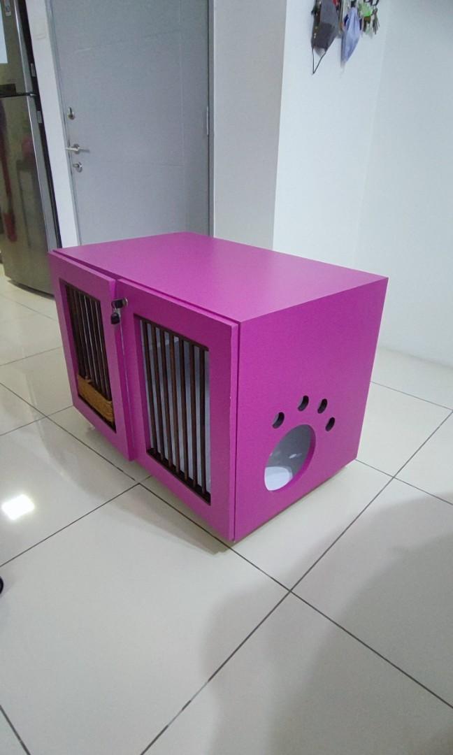 Customized Solid wood Cat Cage, Pet Supplies, Homes & Other Pet