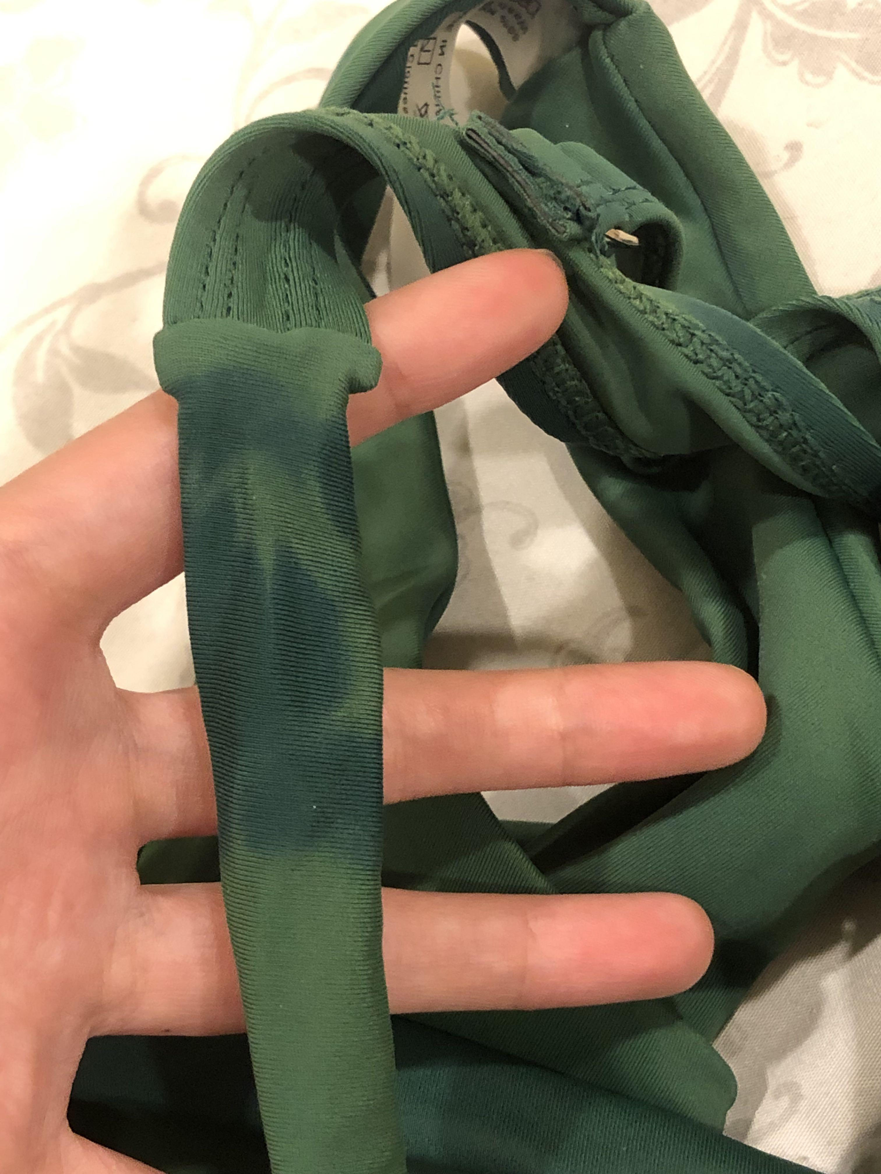 Dark Green Bikini HiCut, Women's Fashion, Swimwear, Bikinis & Swimsuits on Carousell