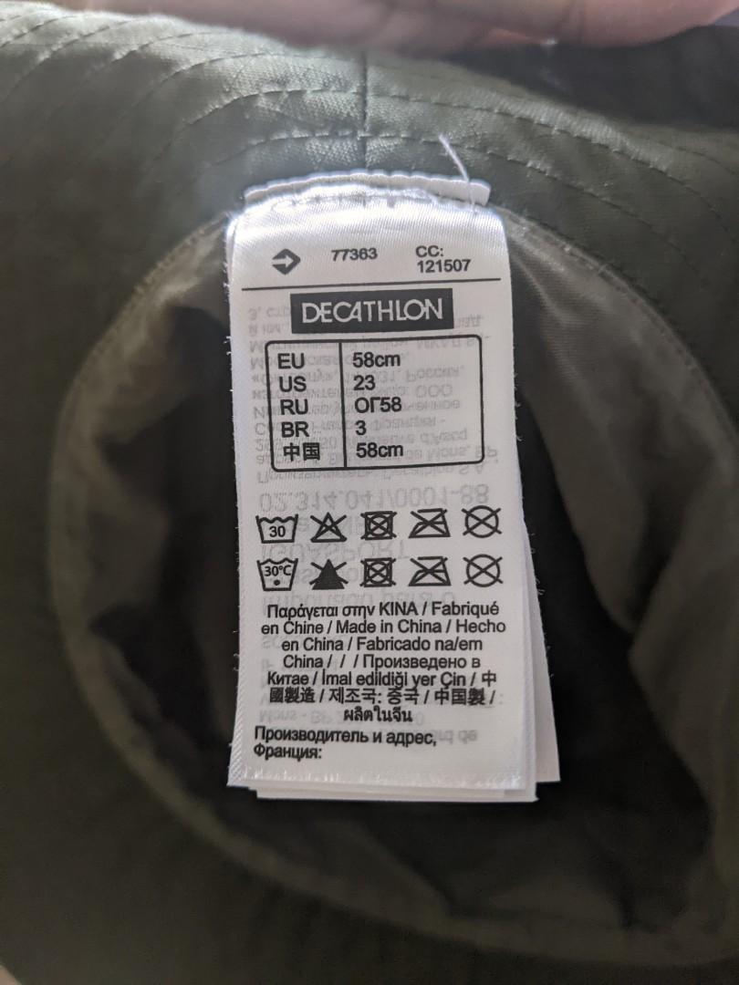 Decathlon WaterResistant Fishing Hat, Men's Fashion, Watches