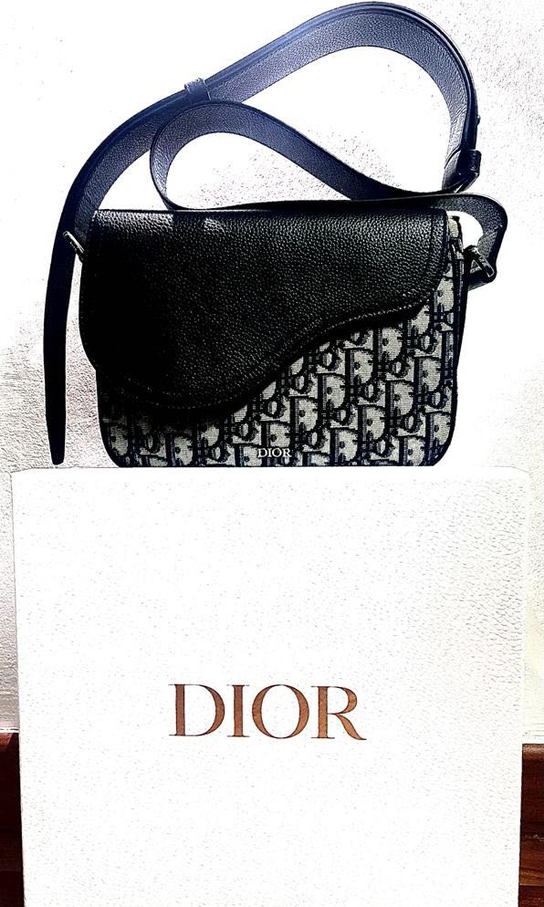 DIOR MINI SADDLE MESSENGER BAG, Luxury, Bags & Wallets on Carousell