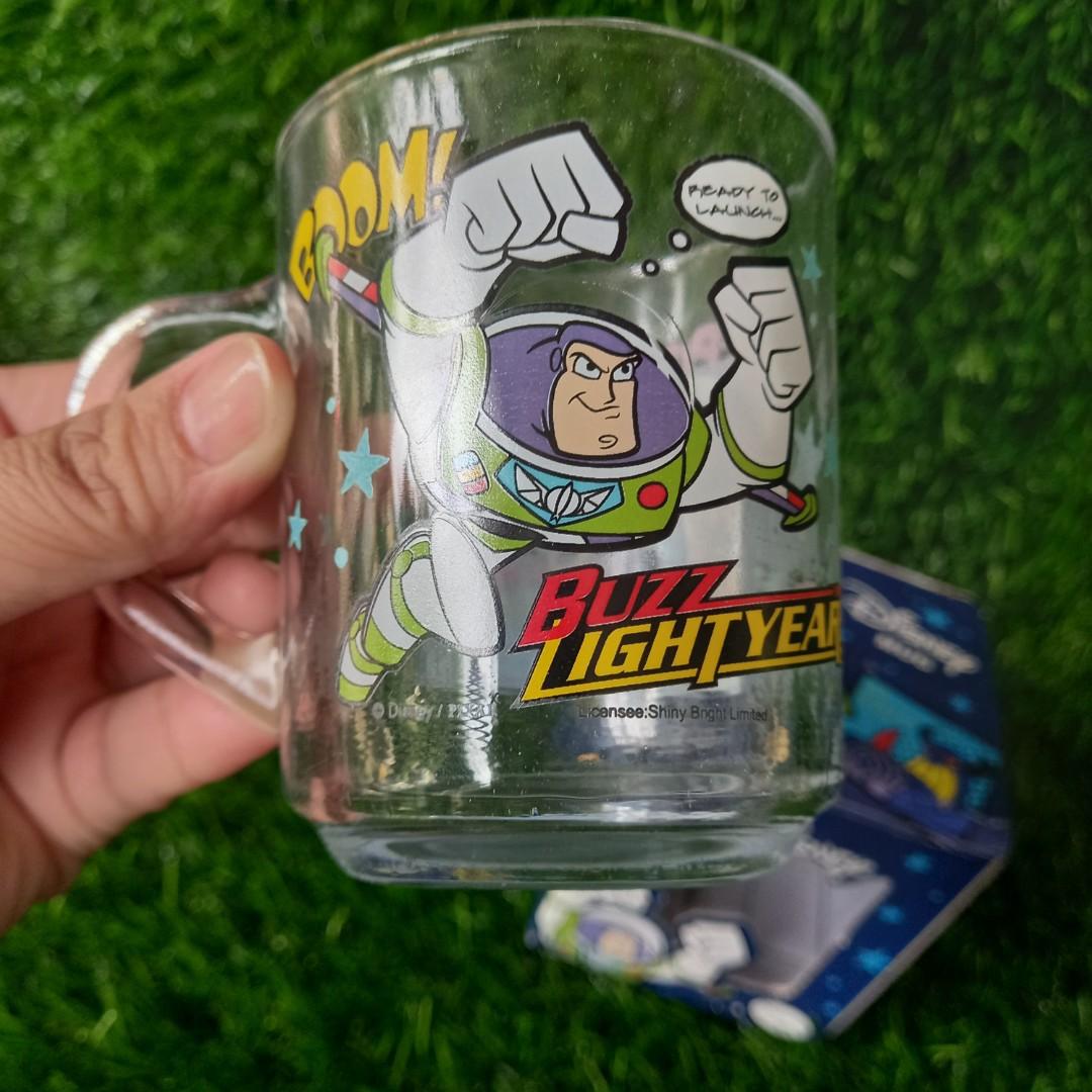Disney Buzz Glass Mug (Category: Dinnerware & Cutlery) located in Paranaque City. Submitted by christinashoppe (Listing ID 1178661494, Image 3). Description: brandnew with box.
