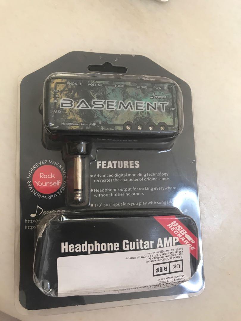 Donner Bass Guitar Headphone Amp, Hobbies & Toys, Music & Media, Music