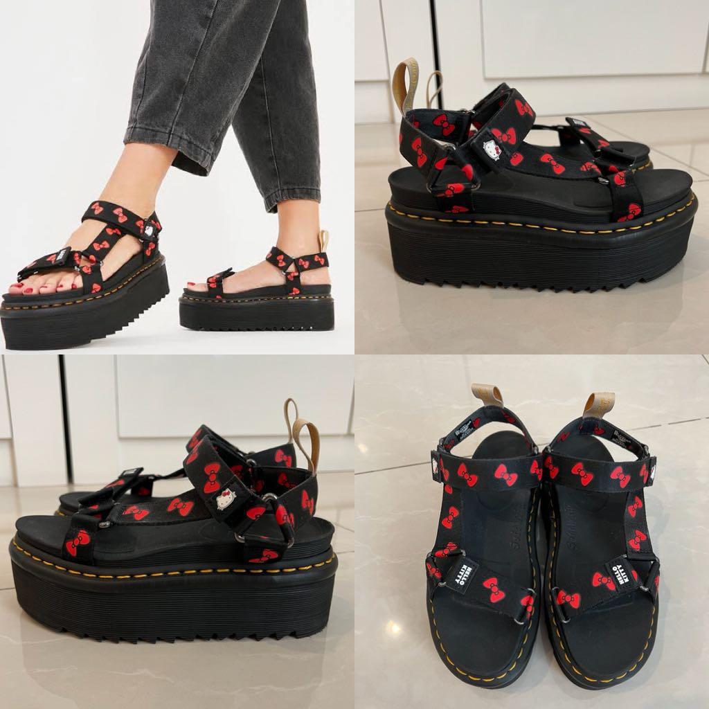 Dr martens x hello kitty sandals clearance
