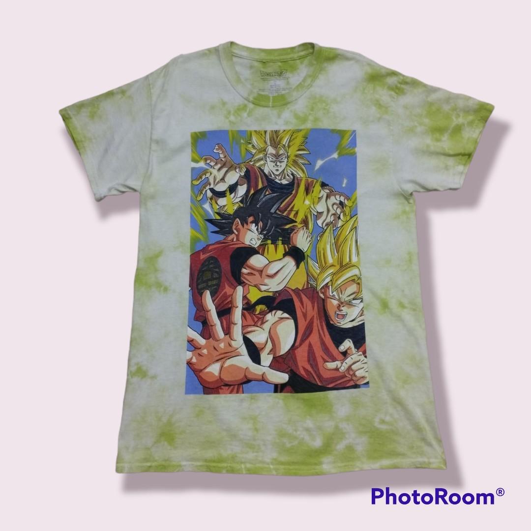 Dragon Ball Z Tie Dye Tshirt, Men's Fashion, Tops & Sets, Tshirts
