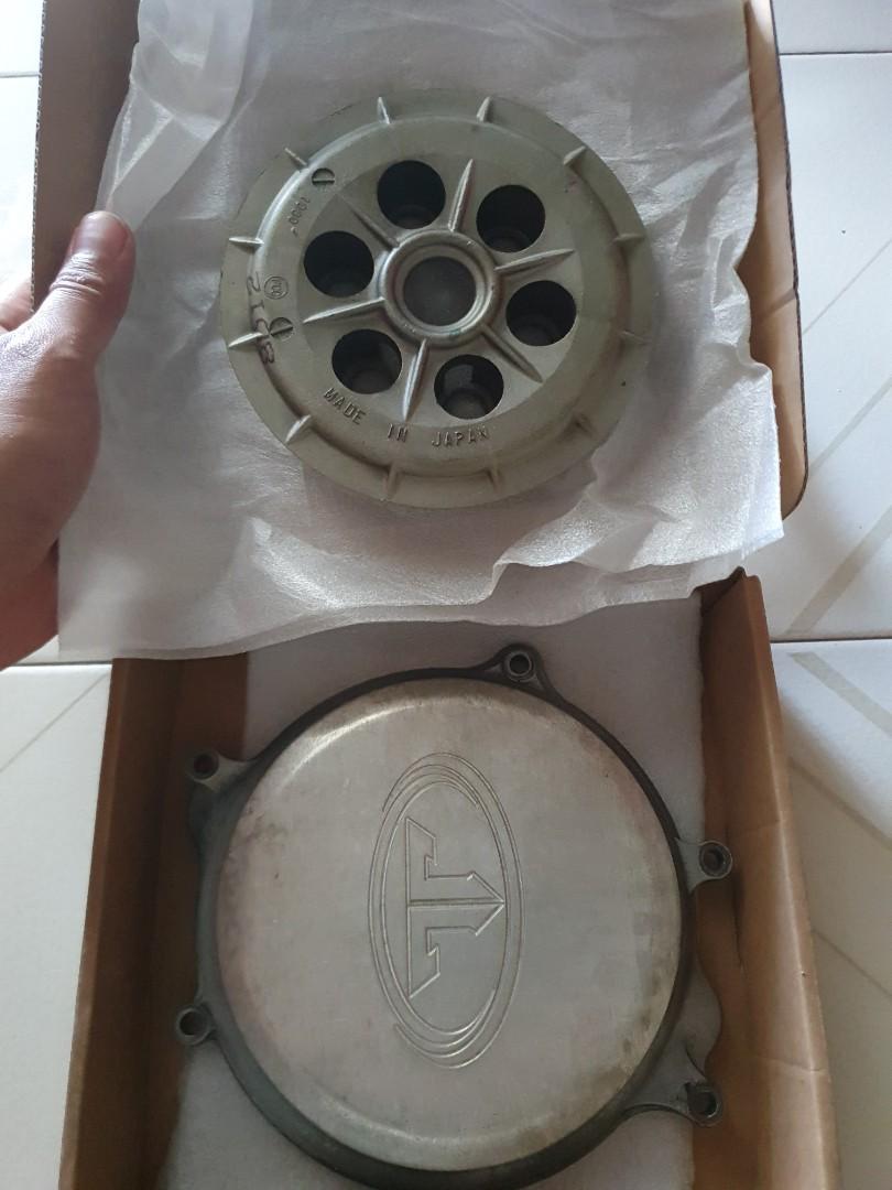 Drz clutch plate and cover, Motorcycles, Motorcycle Accessories on