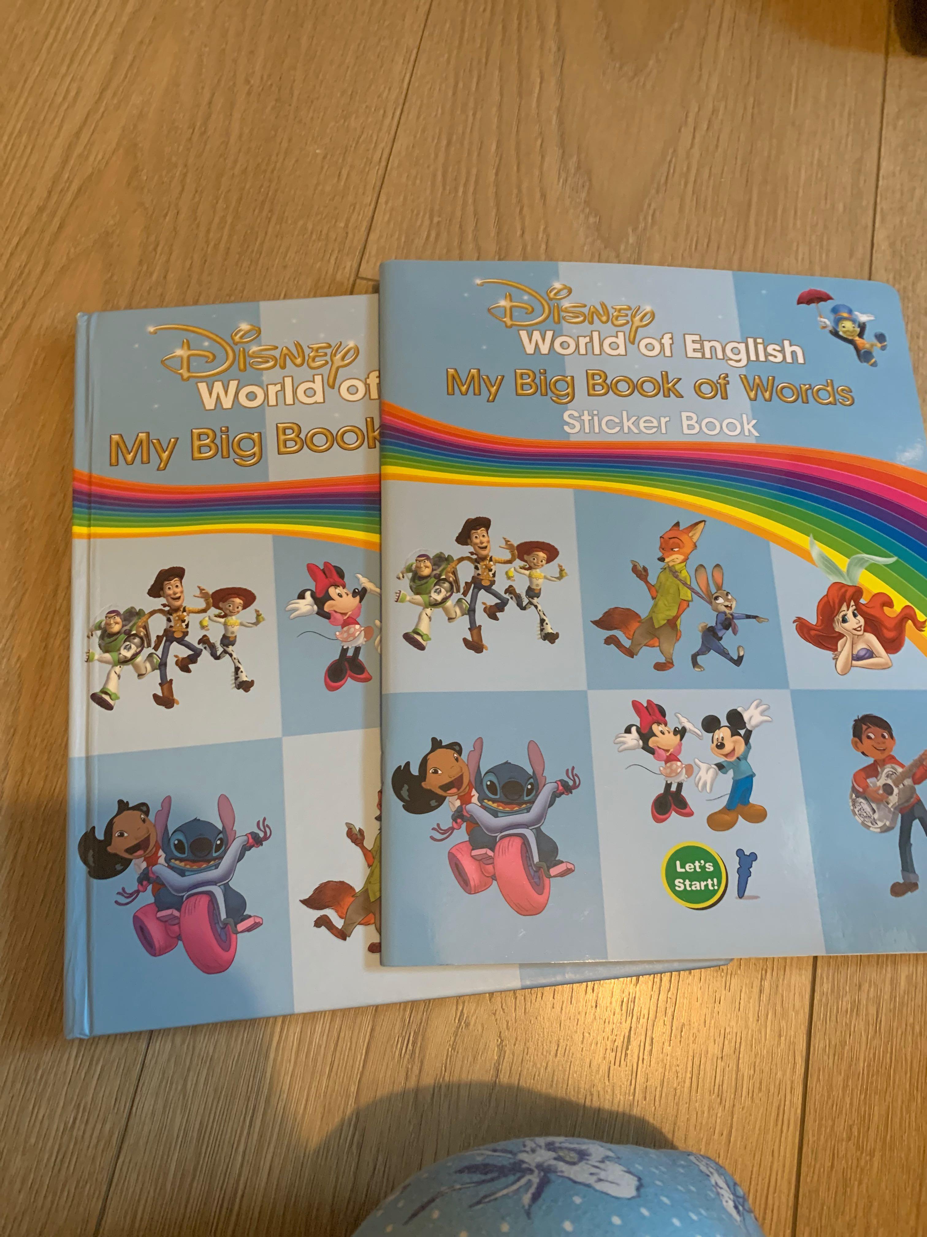 DWE 最新版Disney world of English my big book of words, 兒童＆孕婦 