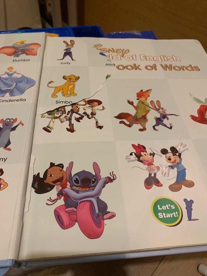 DWE 最新版Disney world of English my big book of words, 兒童＆孕婦