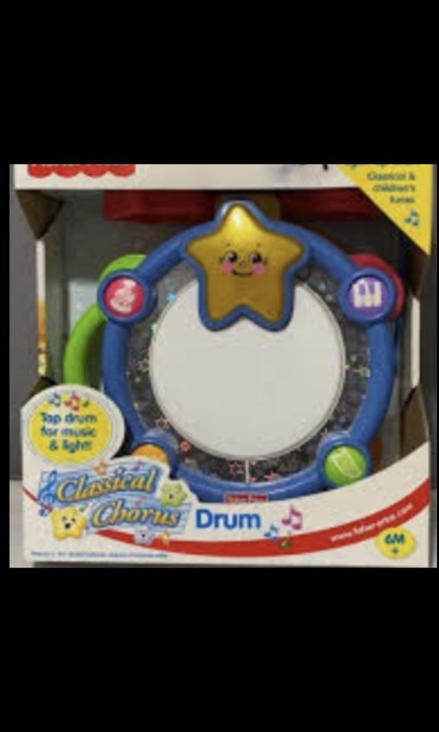 Fisher Price Classical Chorus Drum, Babies & Kids, Infant Playtime on Carousell