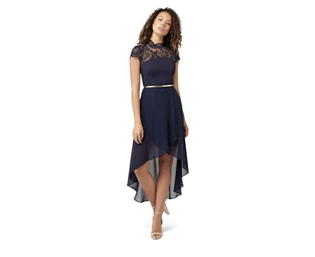 Forever new 2024 navy blue dress