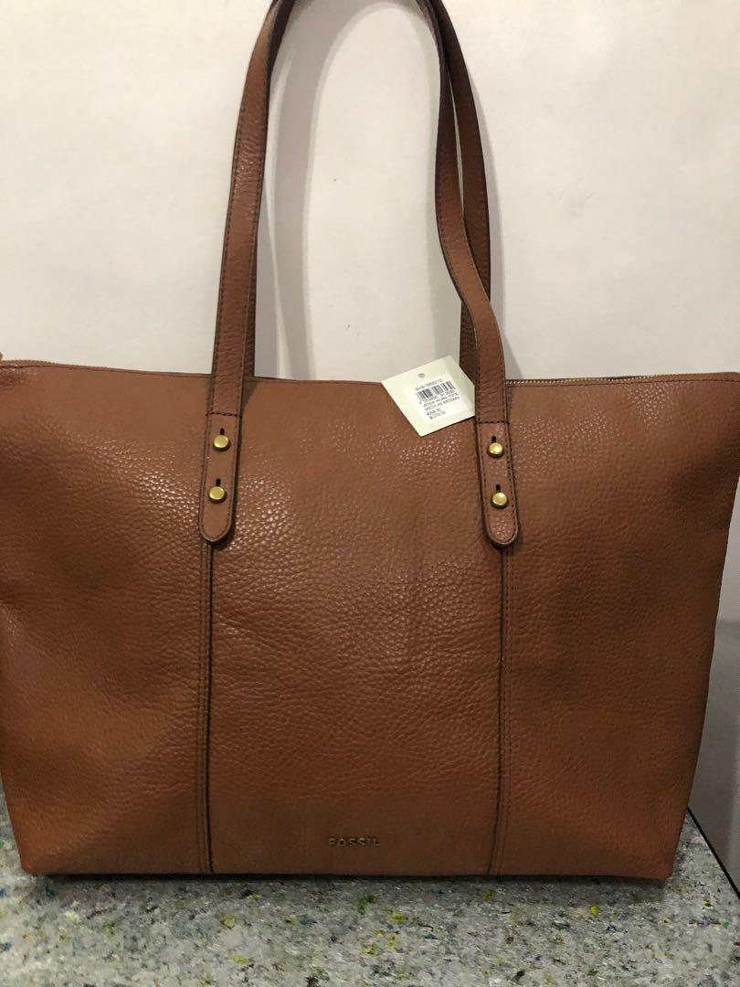 Fossil jenna tote top