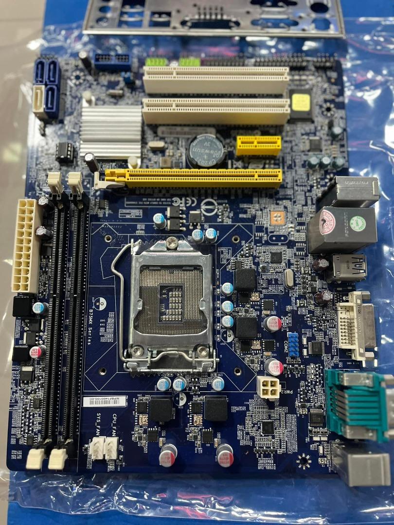 FOXCONN B75M LGA 1155, Computers & Tech, Parts & Accessories, Computer ...