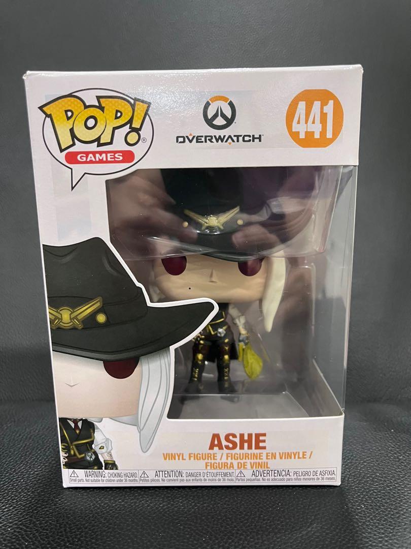 Funko pop overwatch Ashe 441 slight box damage Hobbies Toys