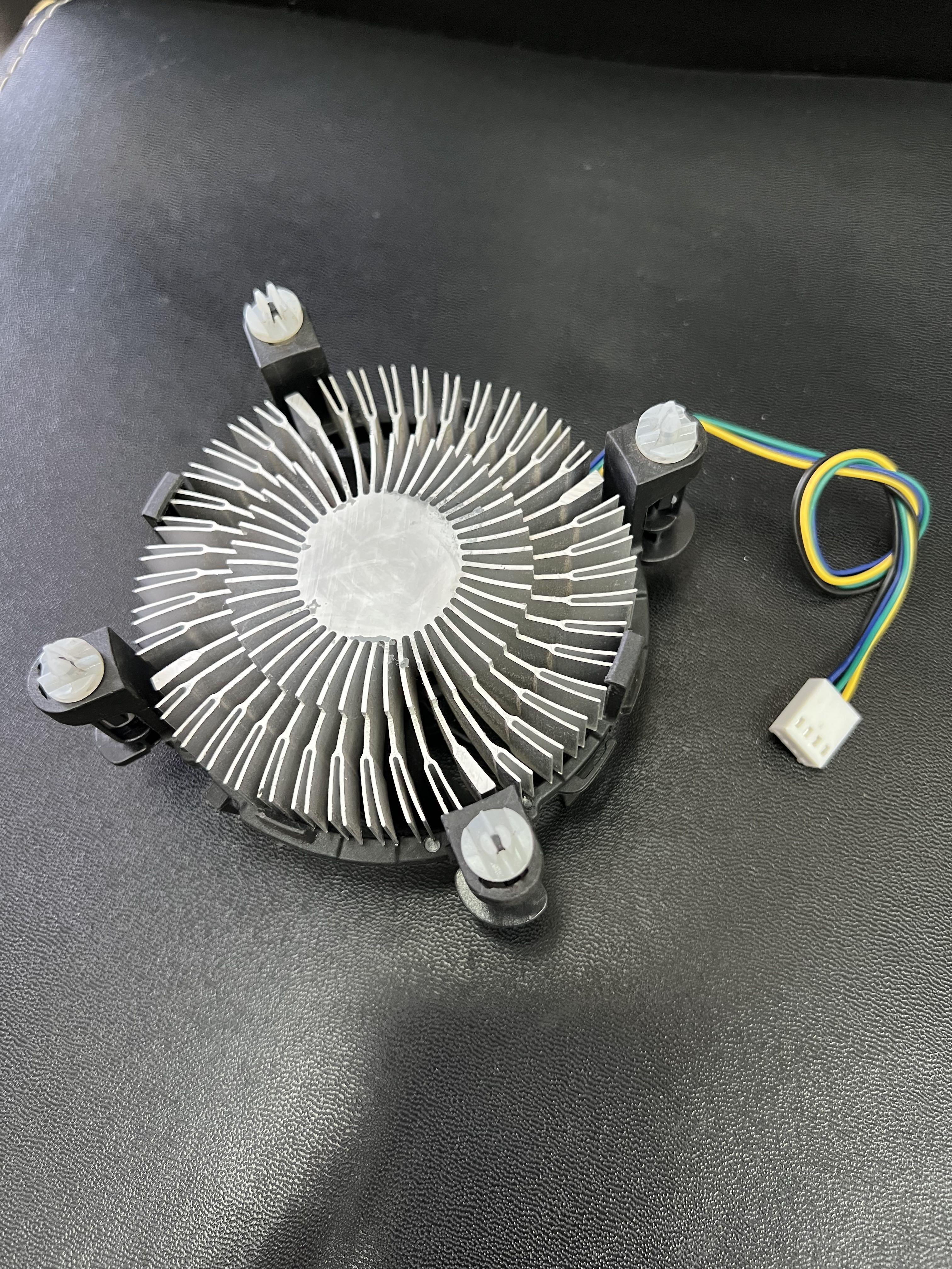 新淨CPU fan 風扇（intel g4400 g4560 g4600 i3 i5 i7 / AMD 3000G 3000 3200 1600  2600 3600), 電腦＆科技, 桌上電腦- Carousell