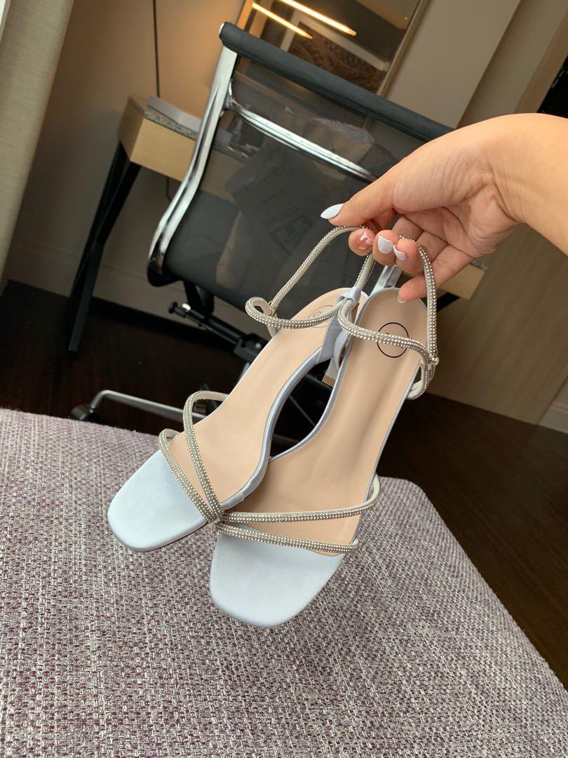 2 inch silver heels store