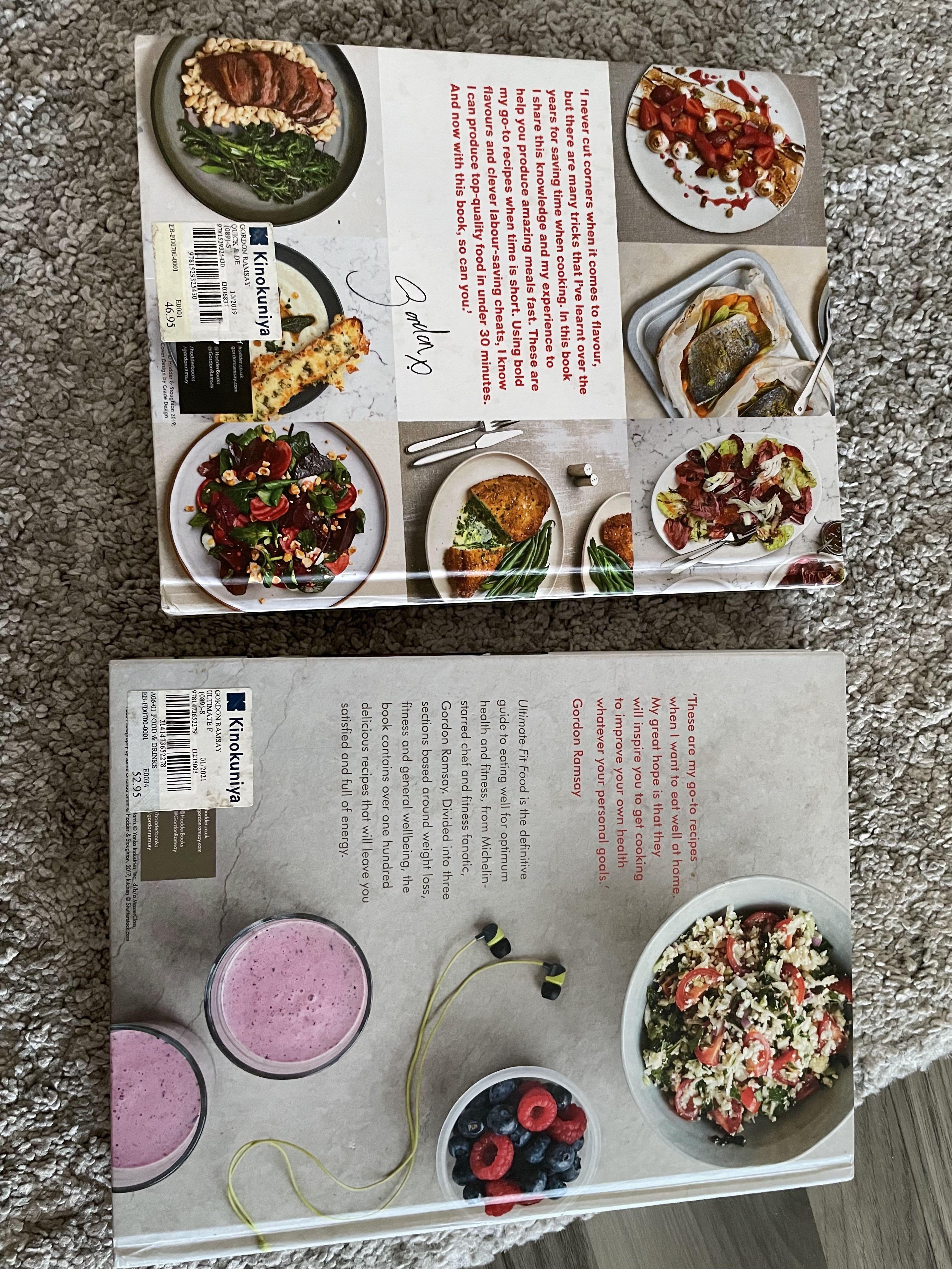 Gordon Ramsey’s Recipe Cookbooks, Hobbies & Toys, Books & Magazines ...