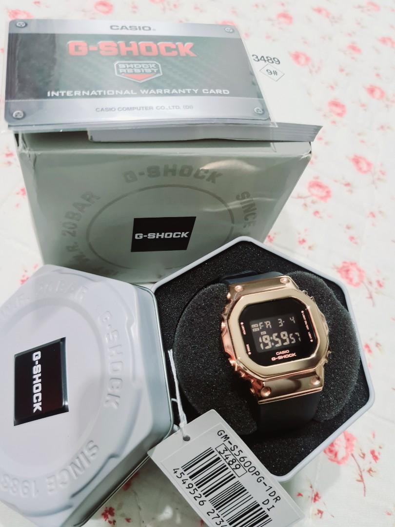 Casio mini rose gold deals