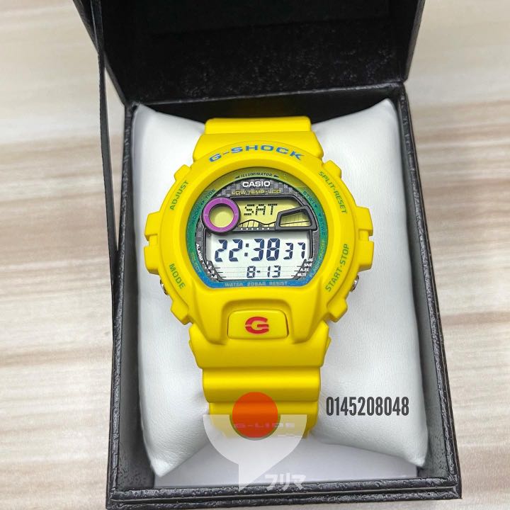 G Shock GLX 6900A 9 Yellow Men s Fashion Watches Accessories
