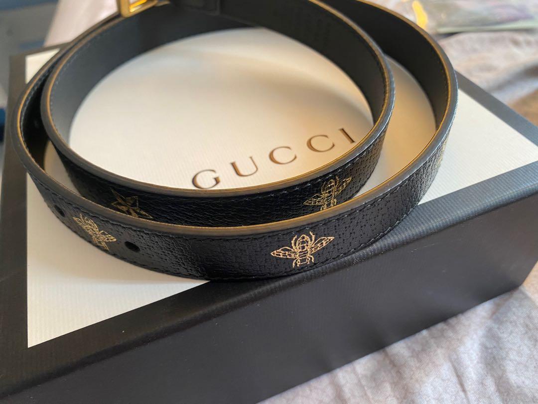 Gucci belt with stars on sale