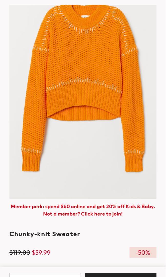 h&m studio sweater
