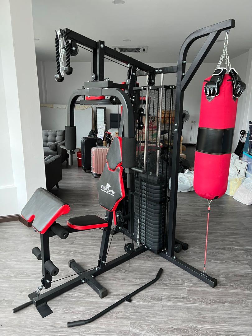 Multi gym with best sale 100kg weight stack