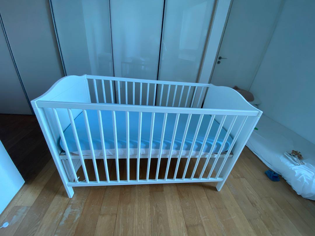 Ikea Baby Cot 60x120 with mattress (like new), Babies & Kids, Baby
