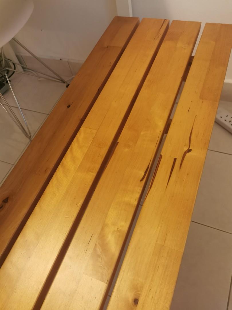 Ikea norden bench, Furniture & Home Living, Furniture, Chairs on Carousell