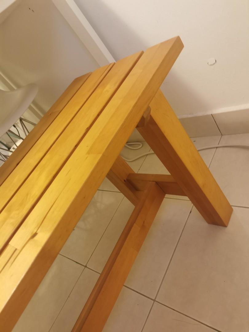 Ikea norden bench, Furniture & Home Living, Furniture, Chairs on Carousell