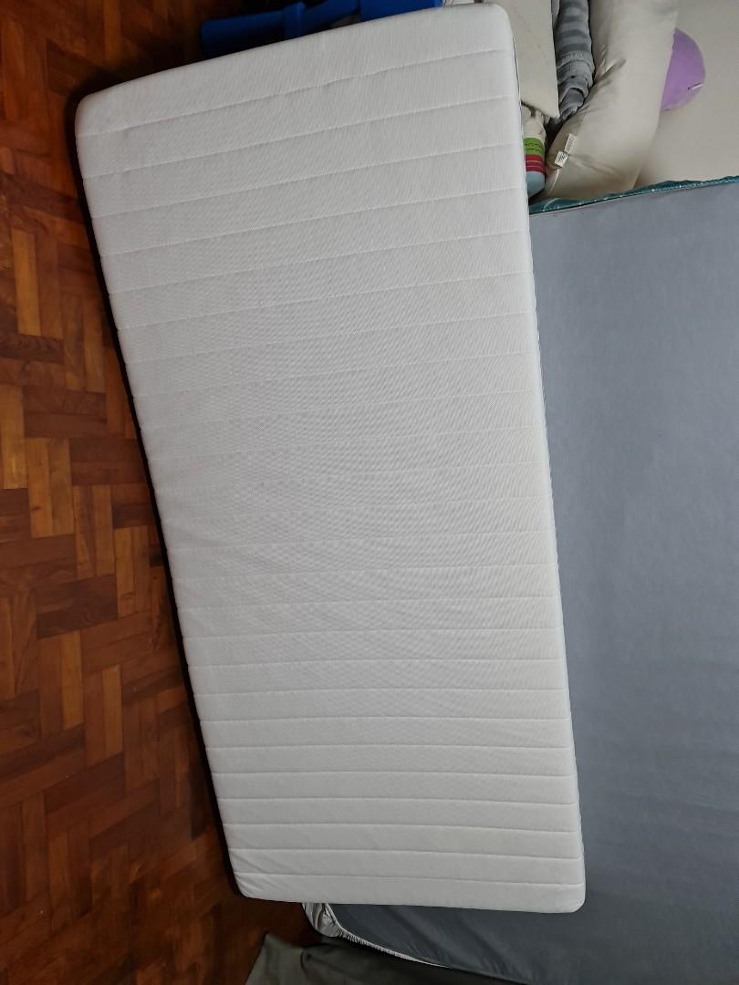 Ikea Malfors foam single mattress, Furniture & Home Living, Furniture ...