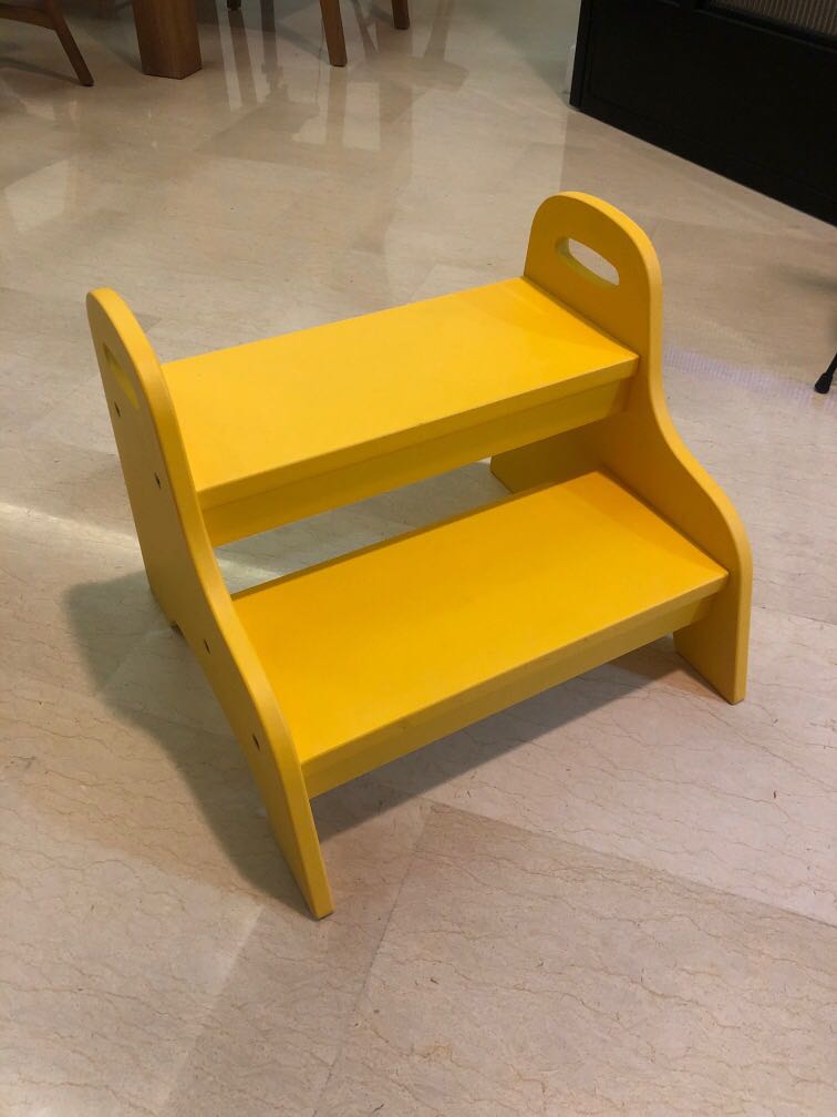 IKEA Step Stool, Furniture & Home Living, Furniture, Chairs on Carousell