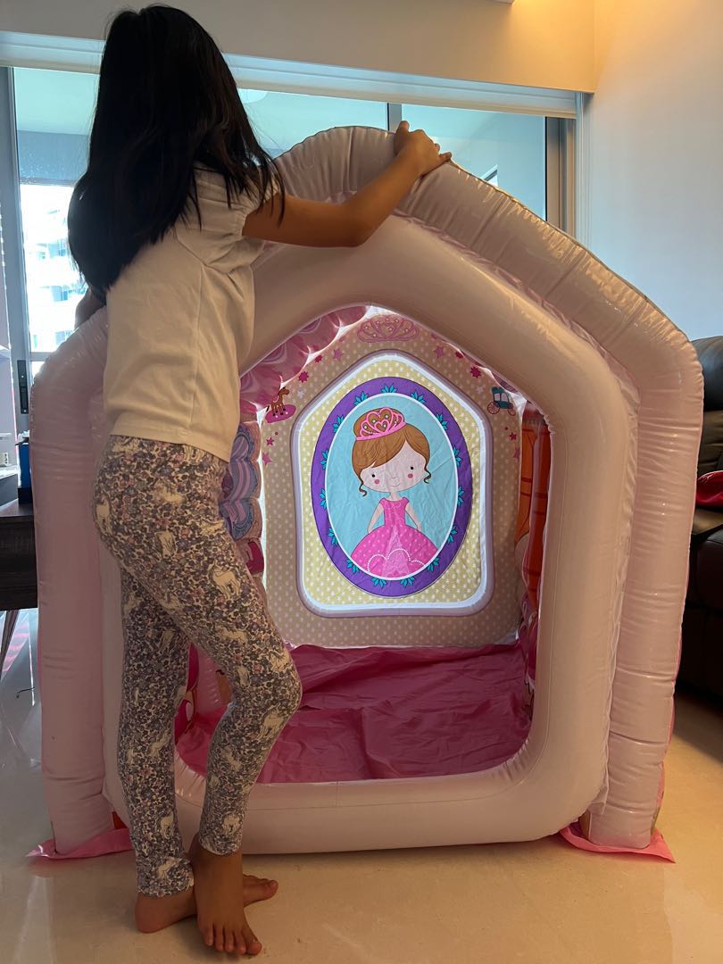 Inflatable Princess Playhouse, Babies & Kids, Infant Playtime on Carousell