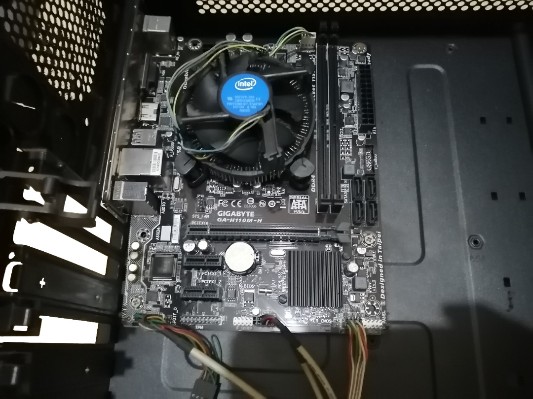 Intel 7th Gen Pentium G4560 with Gigabyte H110M Motherboard w