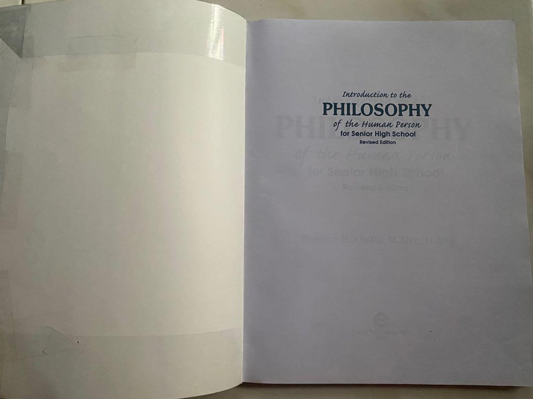 Introduction to the Philosophy of the Human Person SHS (Revised Edition ...