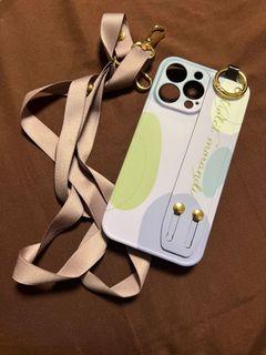 Iphone 13 pro case with strap