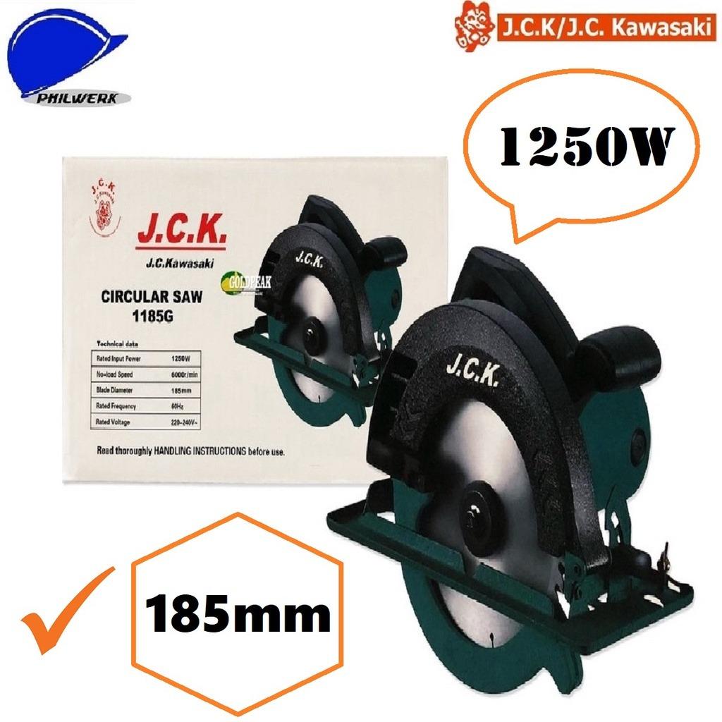 J.C. Kawasaki 1185G Circular Saw Commercial Industrial
