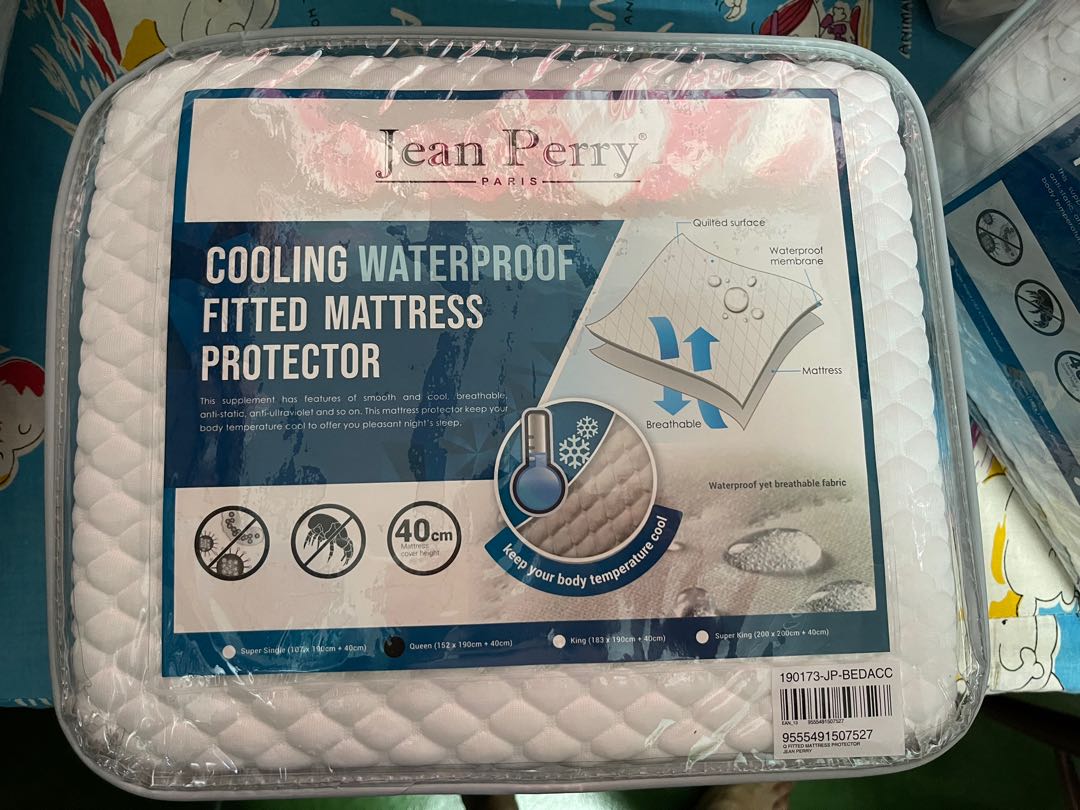 jean perry waterproof mattress protector