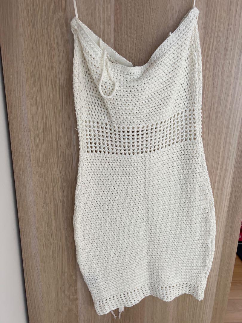 Jlux Label Crochet Dress, Women's Fashion, Dresses & Sets, Dresses on
